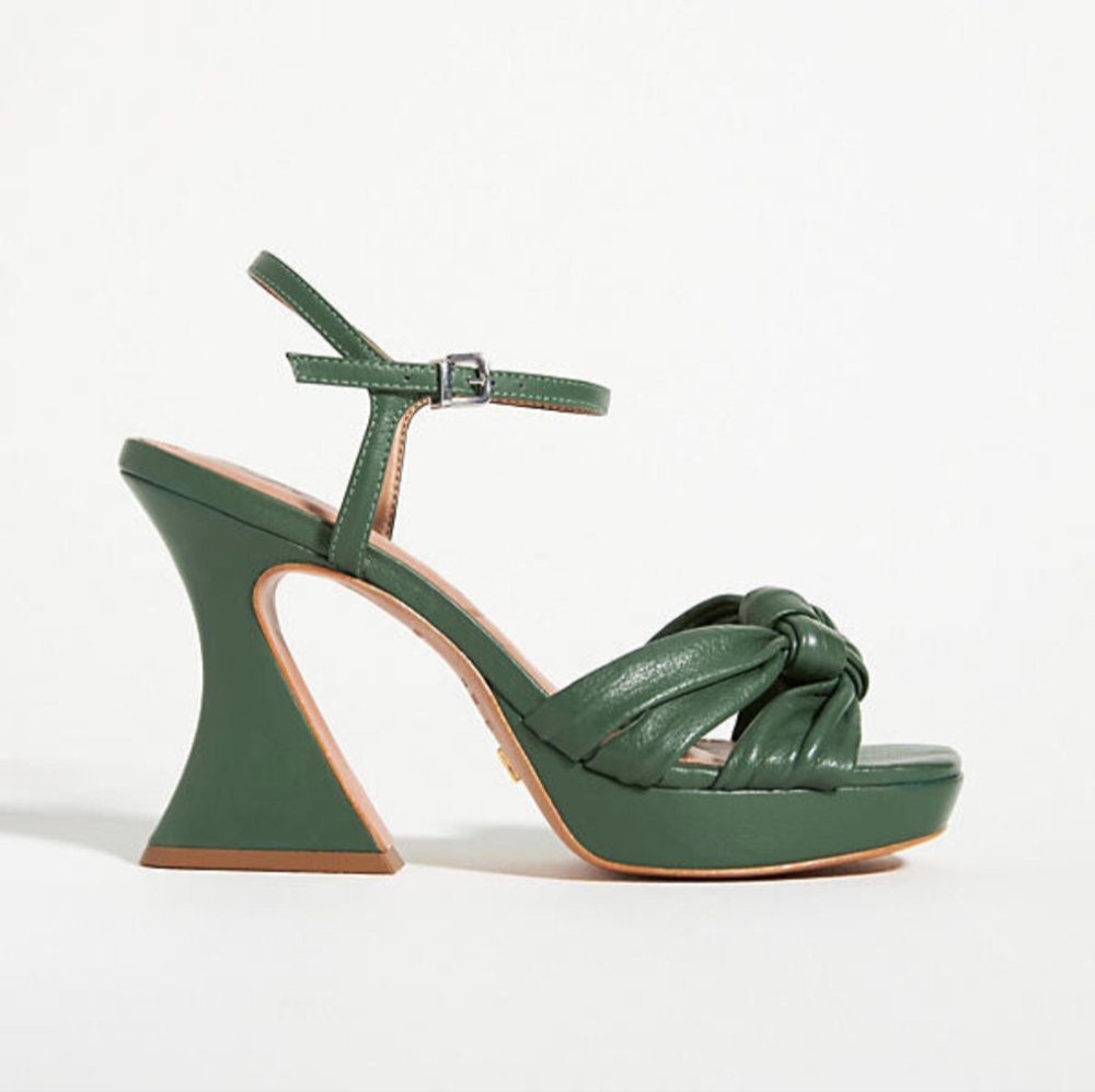 Vicenza Knotted Platform Heels